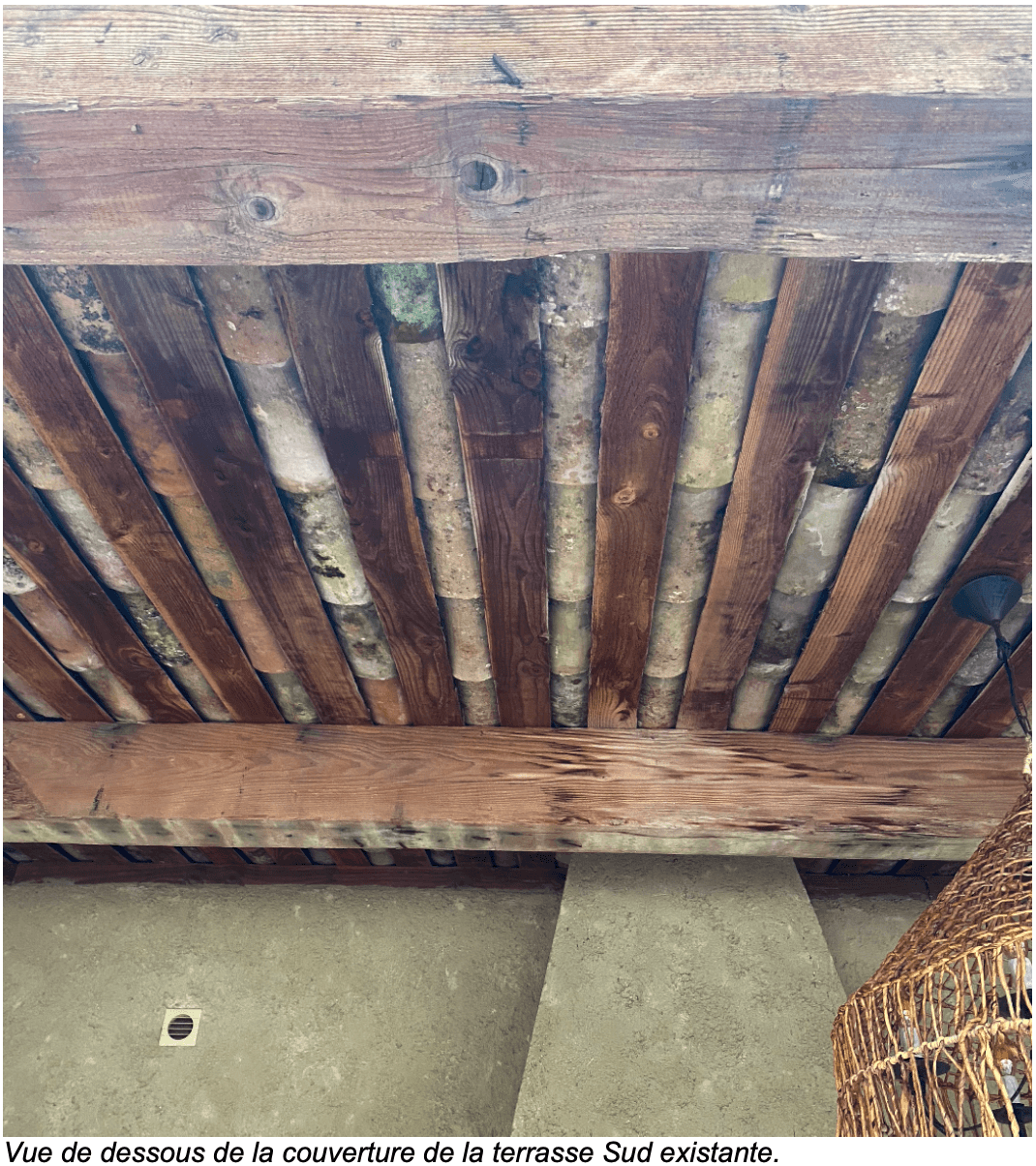 Terrasse existante
